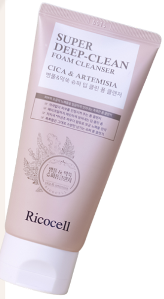 Ricocell Cica & Artemisia Super Deep Clean Foam Cleanser
